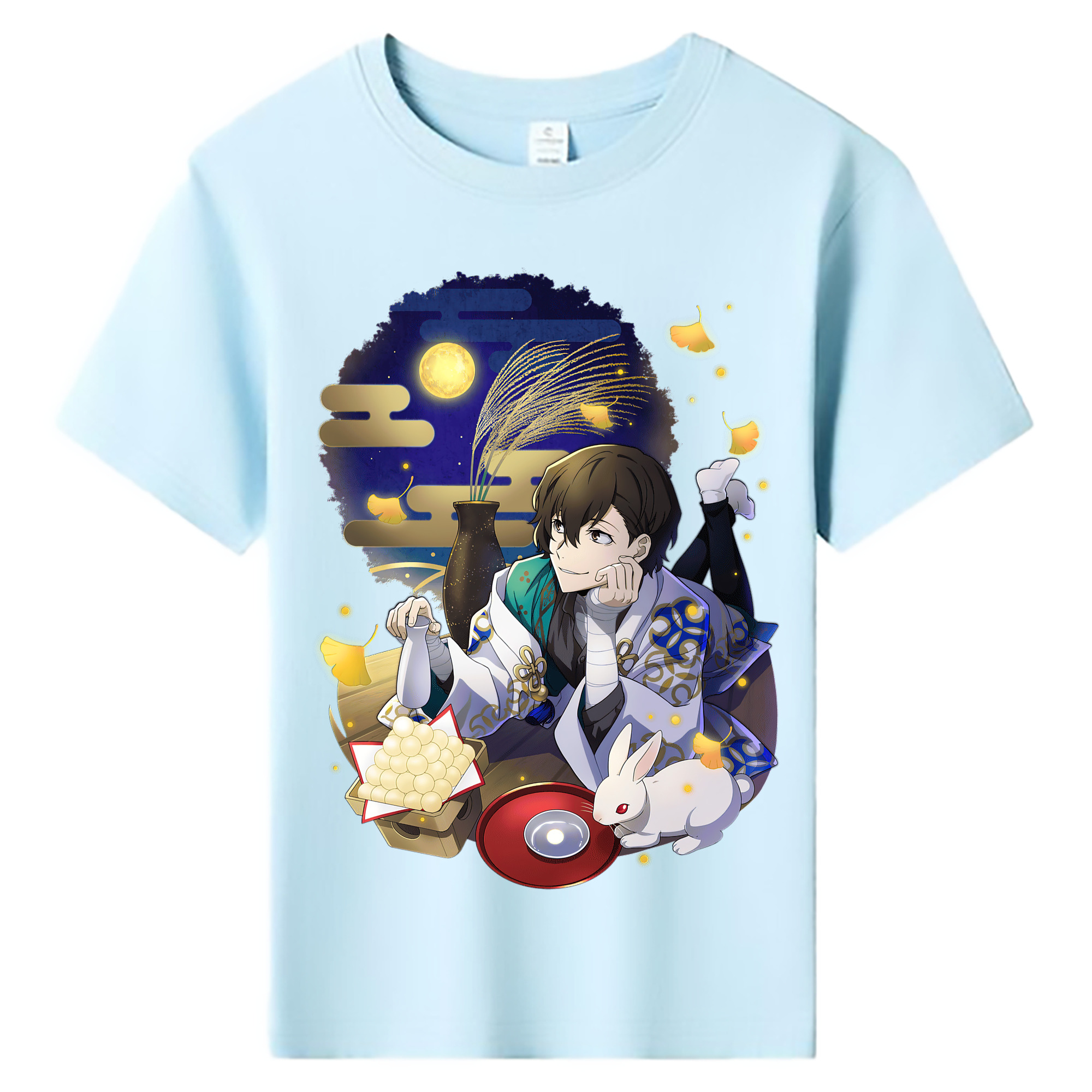 （画像用） 文豪ストレイドッグス Bungo Stray Dogs 綿100％キッズTシャツ（フロントプリント）